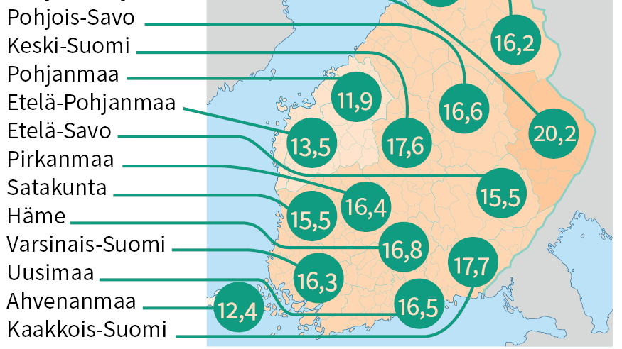 Työttömyys syveni keväällä. Työttömiä työhakijoita lähes kaksinkertaisesti