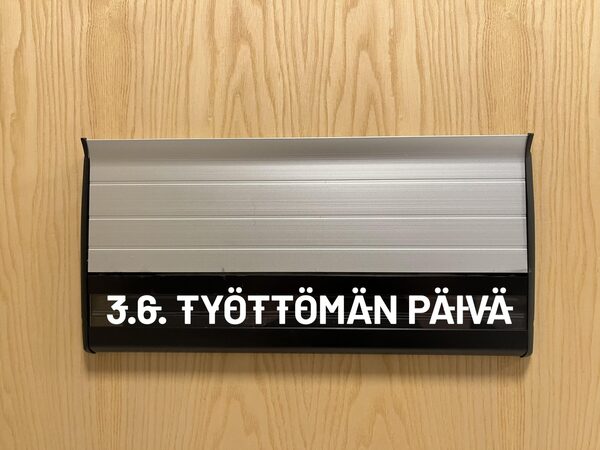 Työttömän päivä 3.6.