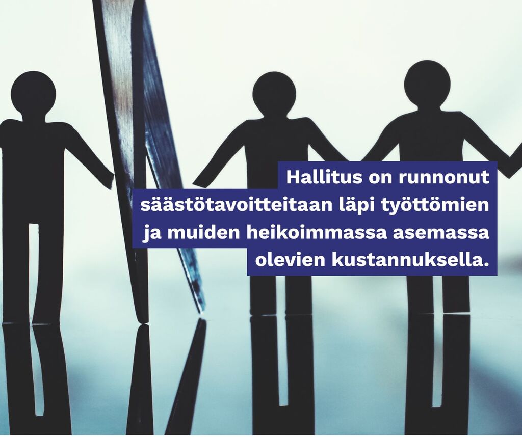 Tiukentunut karenssi ja toimeentulotuen leikkaukset kurittavat työttömiä