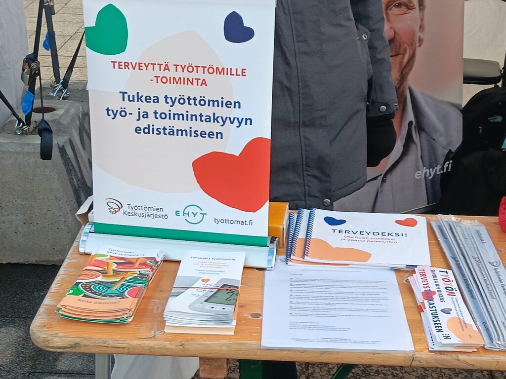 10 vuotta Terveyttä työttömille -toimintaa      