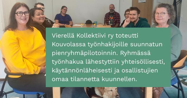 Työnhaku ei aina etene hakemuksia lähettämällä